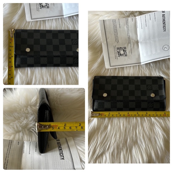 LOUIS VUITTON Long Wallet Damier Graphite Portefeuille Modular - Picture 17 of 17